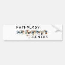 Pathology Genius Bumper Stickers