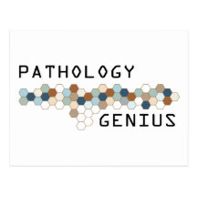 Pathology Genius Postcards