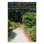 Pathway Greeting Card