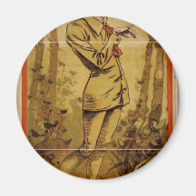 Patience, 'Bunthorn' Vintage Theatre Refrigerator Magnet