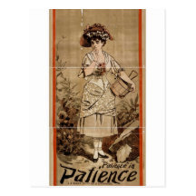 Patience, in 'Patience' Retro Theatre Post Cards