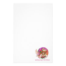"Patience" Inspirational Angel Stationery
