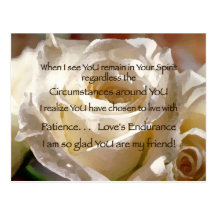 Patience Post Card