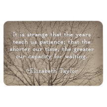 Patience Quote Magnet
