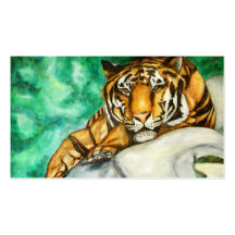 Patience (Tiger) Business Cards