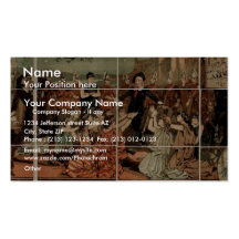 Patience Vintage Theatre Business Cards
