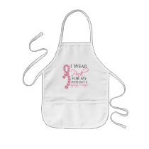 Patient's Inspiring Courage - Breast Cancer Apron