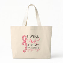 Patient's Inspiring Courage - Breast Cancer Canvas Bags