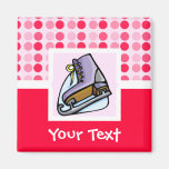 Patin de glace mignon magnets
