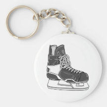 Patin d'hockey porte-clef