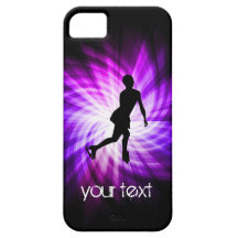 Patinage artistique pourpre coques Case-Mate iPhone 5