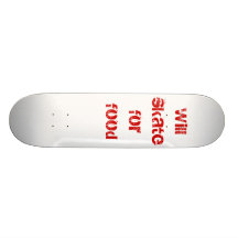 Patinera pour la nourriture planches à roulettes customisées