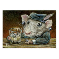 Patricia the rat ACEO prints