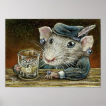 Patricia the rat print