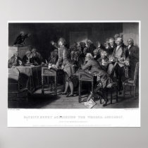 Patrick Henry addressing the Virginia Assembly Posters