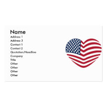 PATRIOT BUSINESS CARD TEMPLATES