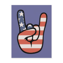 Patriot Rock Hand Post Cards