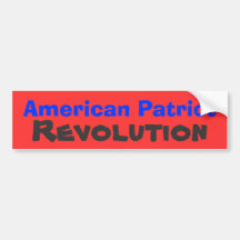 Patriote américain, révolution adhésifs pour voiture