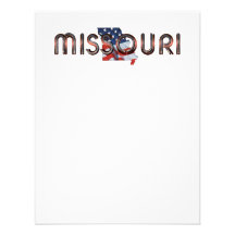 Patriote du Missouri de PIÈCE EN T Carton D'invitation