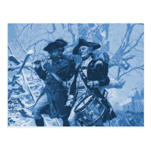 Patriotes de PIÈCE EN T Carte Postale