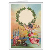 Patriotic 3 greeting cards