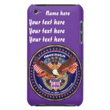 Patriotic All Styles  Please View Artist Comments Case-Mate iPod Touch Case