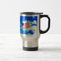 Patriotic American Flag Coffee Mugs