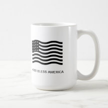 Patriotic American Flag USA Coffee Travel Mug