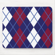 Patriotic Argyle Mousepad II