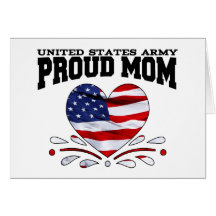 Patriotic Army Mom Cards