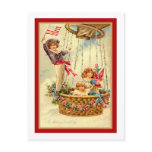 Patriotic Birthday Greetings Postcard