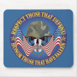 Patriotic Bones - Customized Mouse Mat