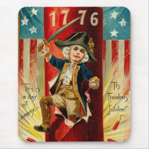 Patriotic Boy Mousepad