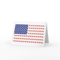 Patriotic Cat/USA Greeting Cards