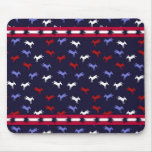 Patriotic Donkeys Mousepad