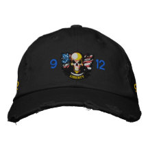 Patriotic Embroidery Embroidered Baseball Caps