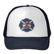 Patriotic Firefighter Maltese Hat