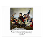 Patriotic Humourous Cartoon Gift! Postcard