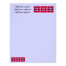 Patriotic Letterhead Stationary