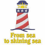 Patriotic Lighthouse USA