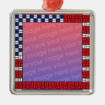 Patriotic Photo Ornament