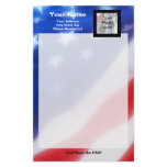 Patriotic Photo Stationery