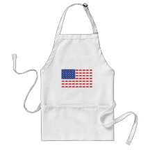 Patriotic Sport Bike Flag Aprons