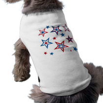 Patriotic Stars pet clothing