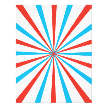 Patriotic Stripes Personalized Letterhead