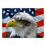 Patriotic Thank you for your service Card