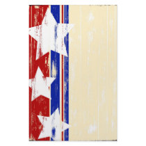 Patriotic Wood Stationary Custom Stationery