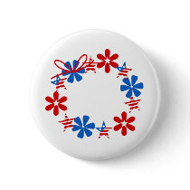 Patriotic Wreath Pins
