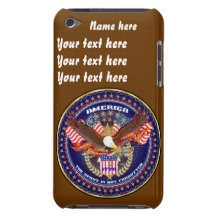 Patriotique tous les styles satisfont regardent de coques iPod Case-Mate