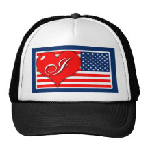 Patriotism "I Love America" Hat